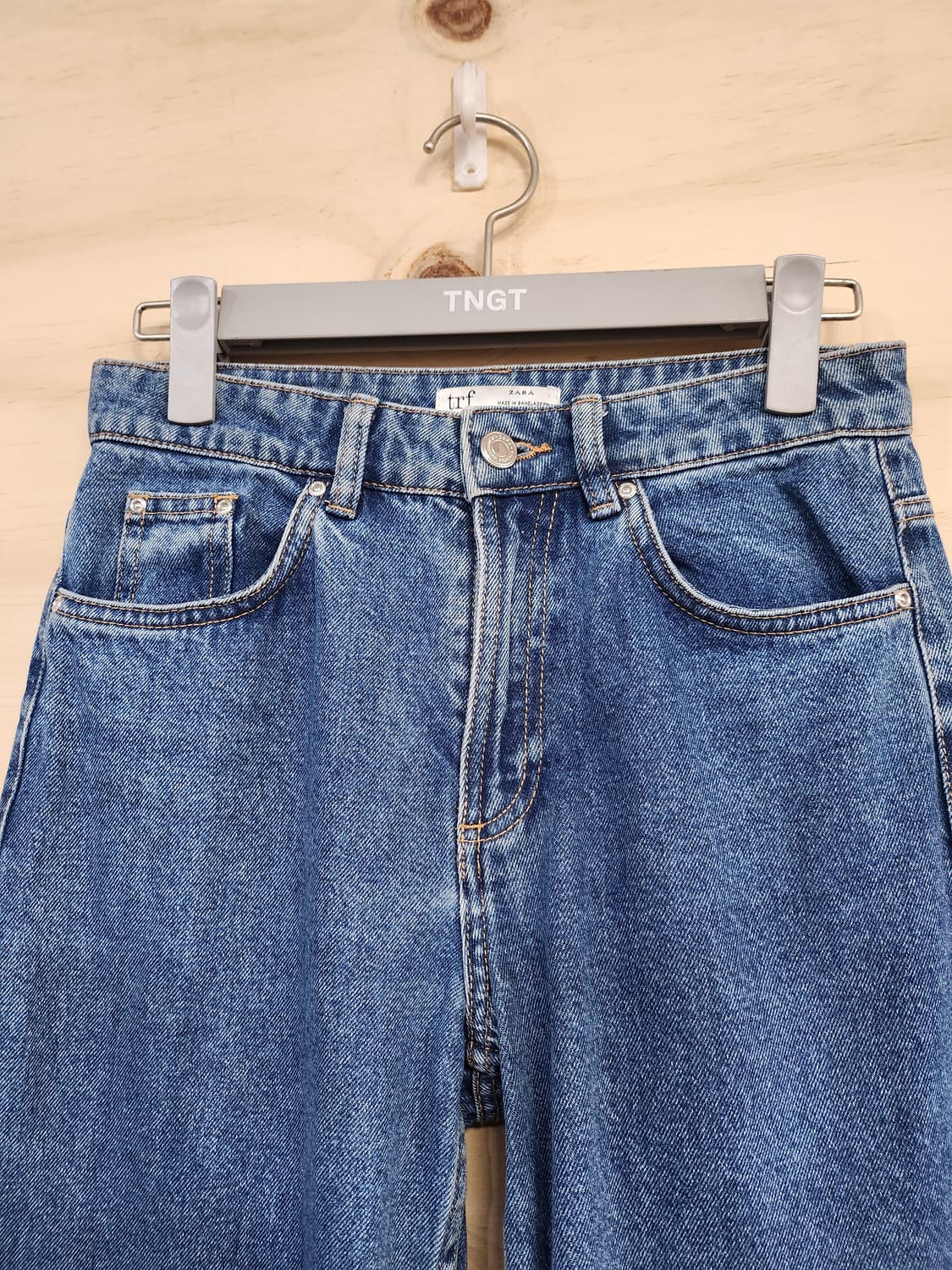 580) 자라 ZARA 여성 7부 데님 상품이미지4