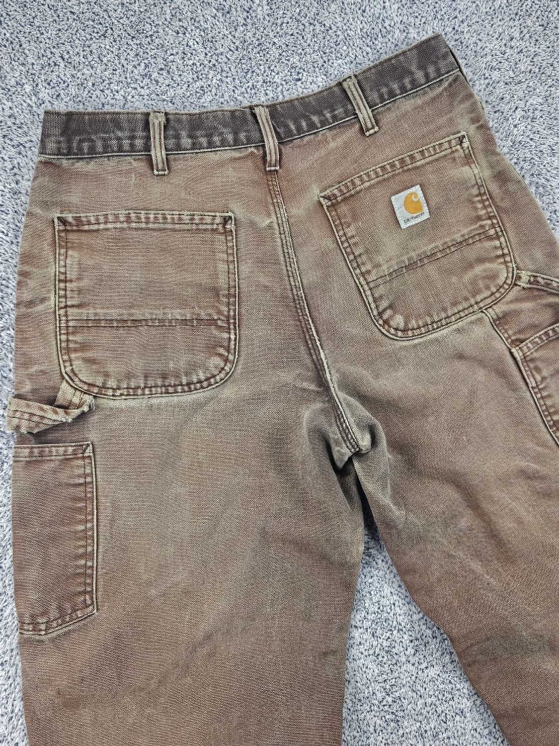 칼하트 덕캔버스 카펜터 워크 팬츠 리페어커스텀 (33X32)/ 11755 상품이미지9