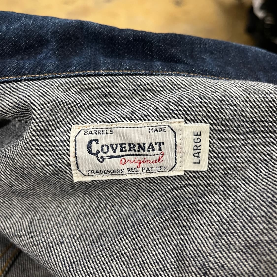 [정품/L] 커버낫 데님 청자켓 b17 상품이미지5