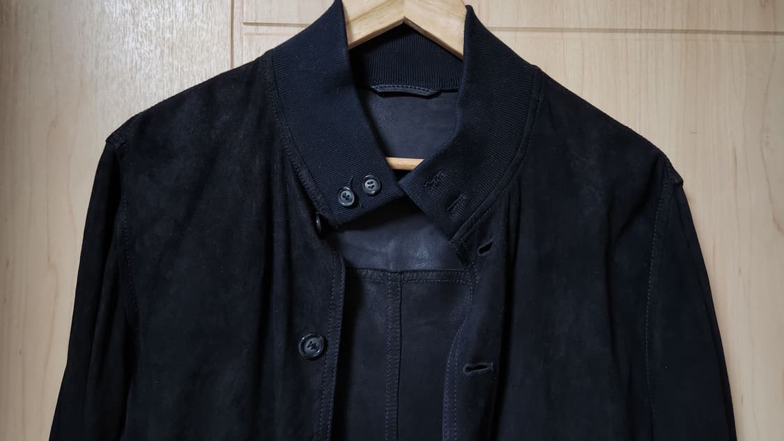 Valstar 발스타리노 a1 고트 스웨이드 자켓 블랙 50 상품이미지3