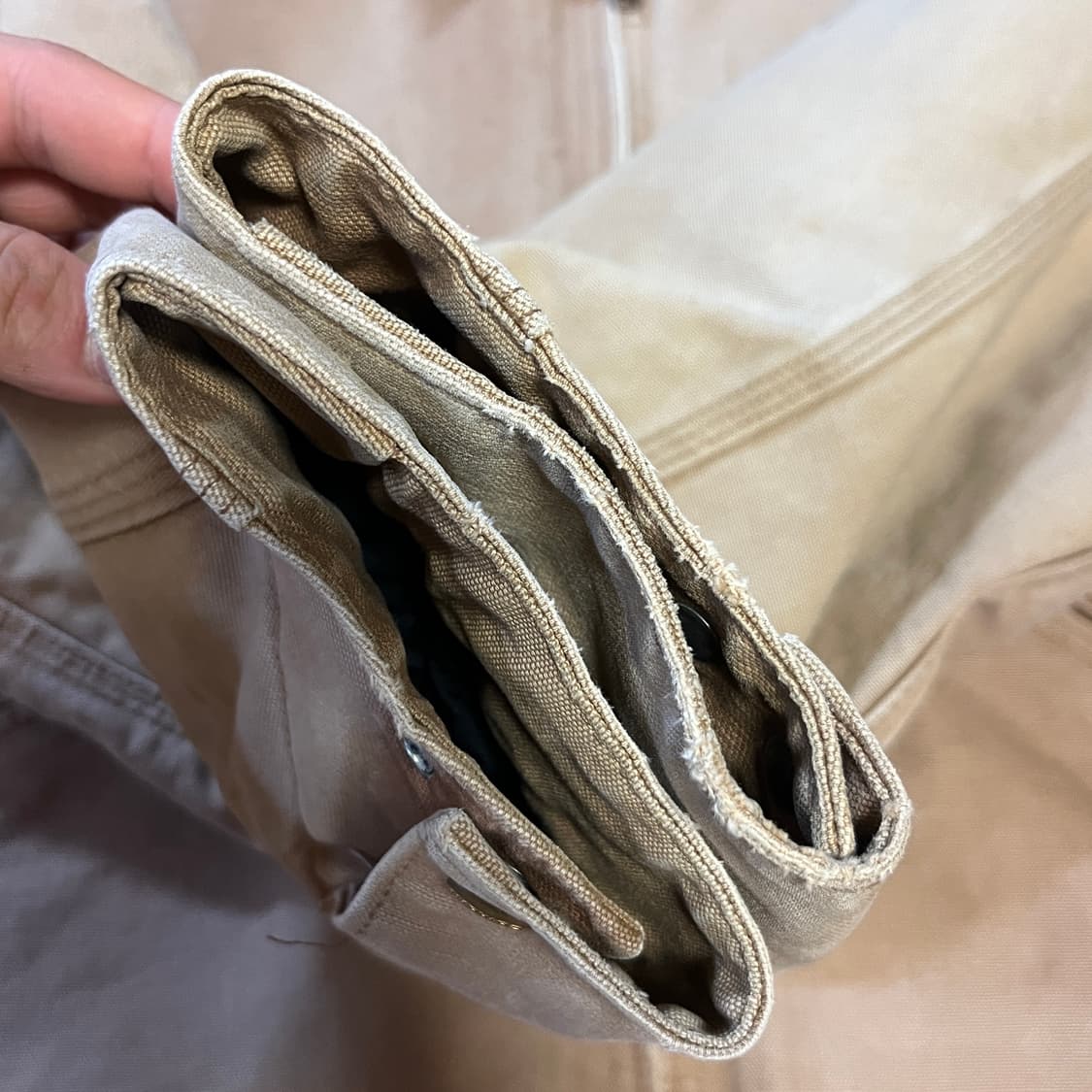 [48] 00s USA 빈티지 칼하트 디트로이트 J01 BRN 상품이미지7