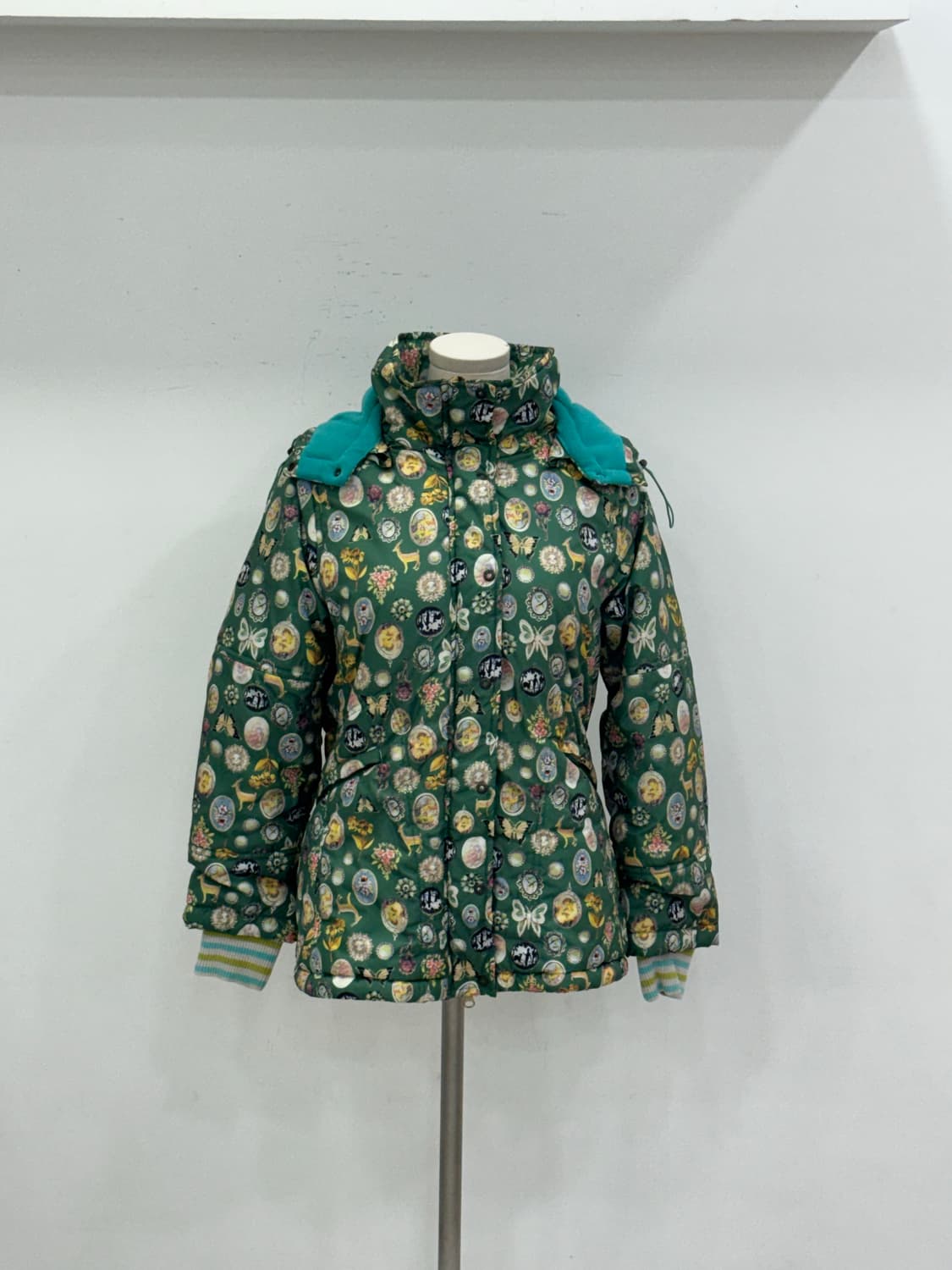 오일릴리 후드 패딩 상품이미지1