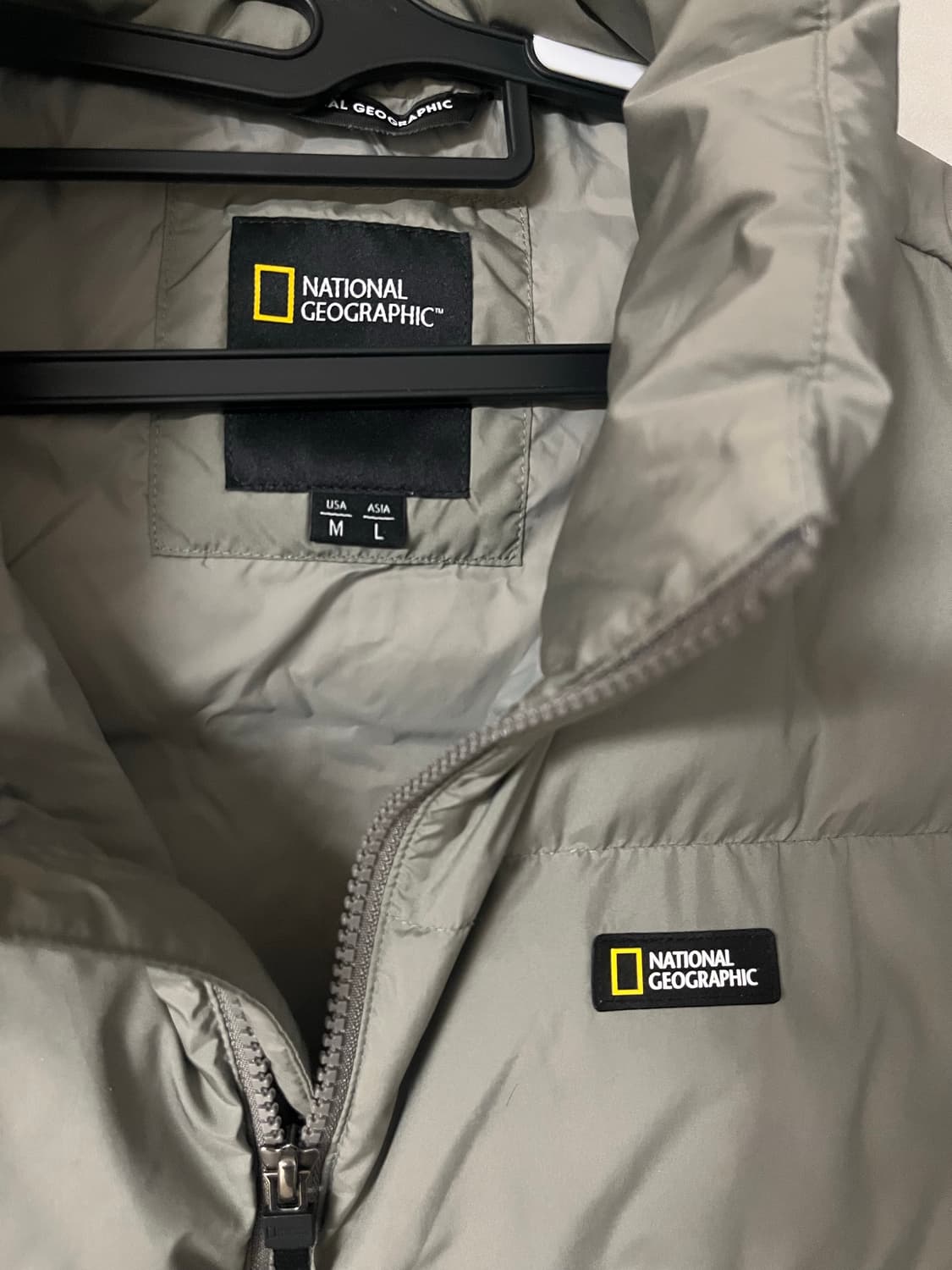 내셔널지오그래픽 패딩 베스트 조끼 리첸카키 [L]  상품이미지5