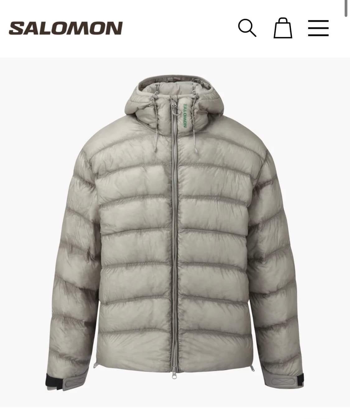 살로몬 인슐레이션 패딩 M 상품이미지1