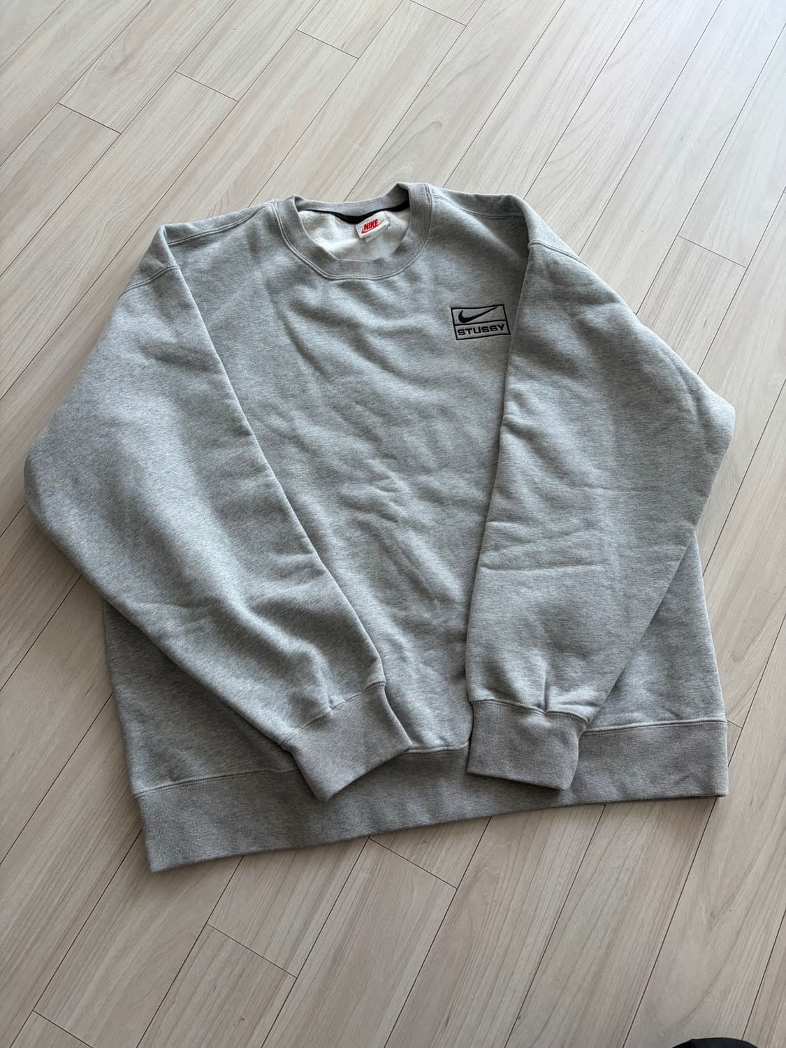 나투시 맨투맨 그레이 L 상품이미지1