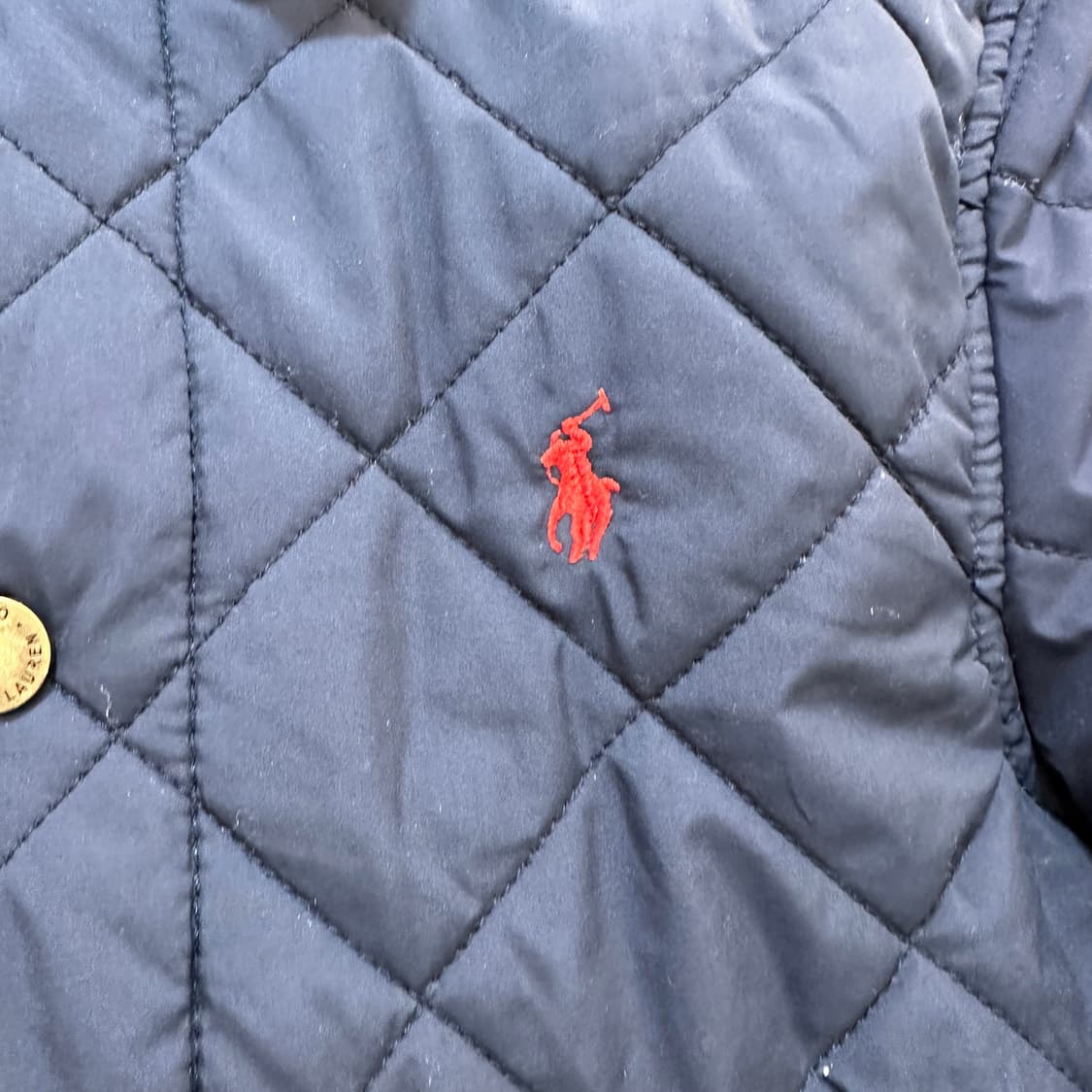 폴로 랄프로렌 네이비 퀼팅 자켓 키즈 상품이미지3