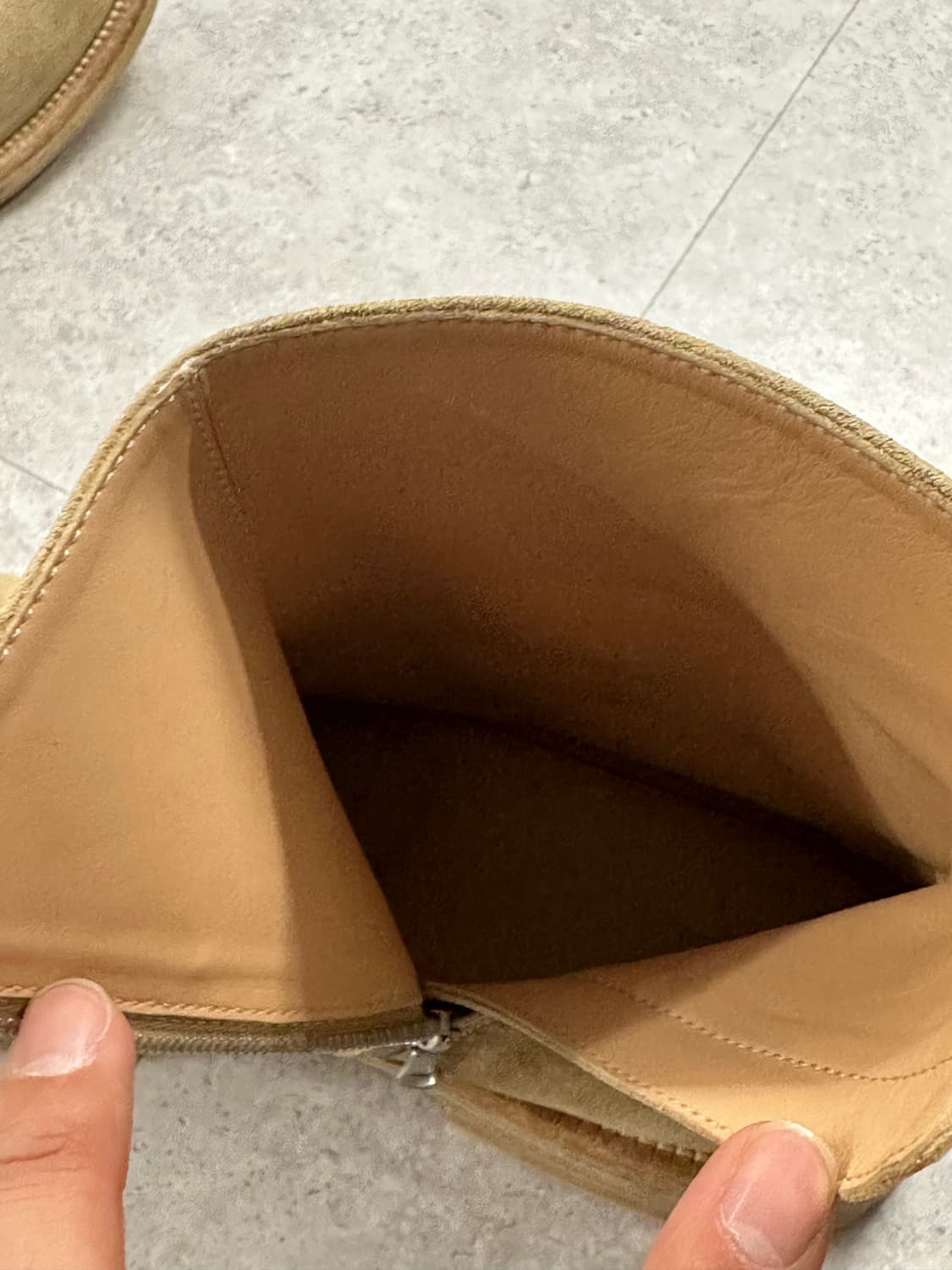 grds 그라더스 boots 01 suede taupe 280mm 상품이미지5