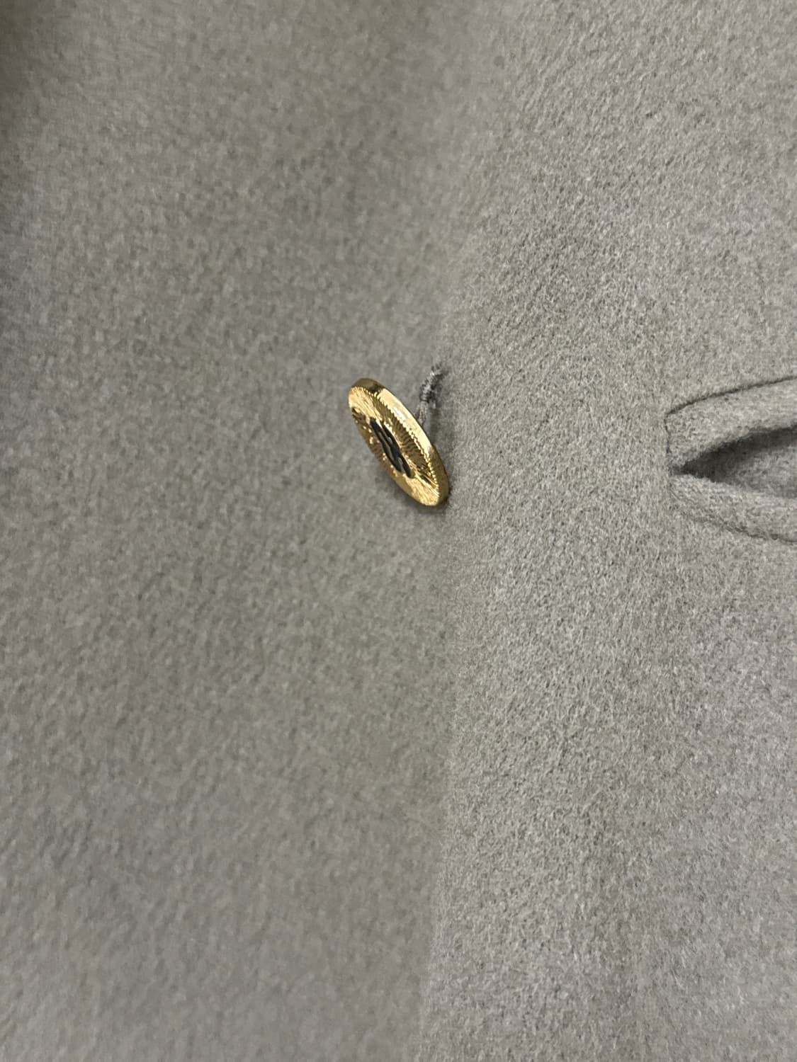 산드로 더블 버튼 롱코트 상품이미지4