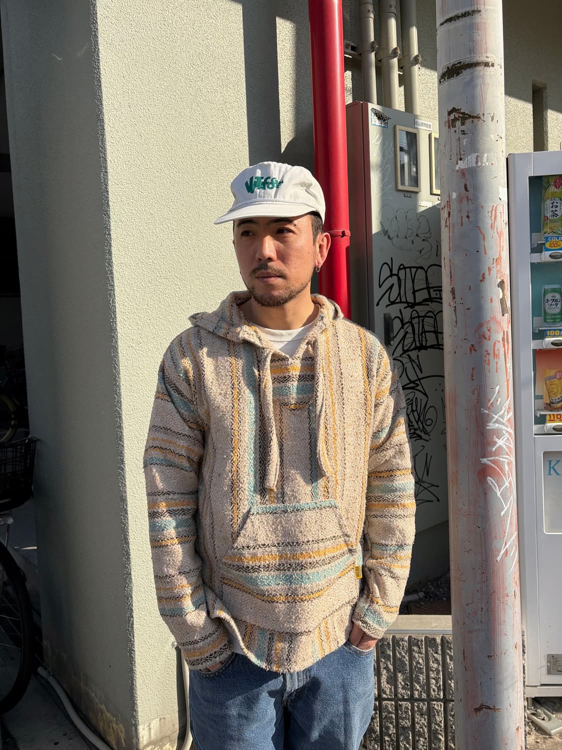 아메리칸 빈티지 판초 우의 st 맨투맨 상품이미지5