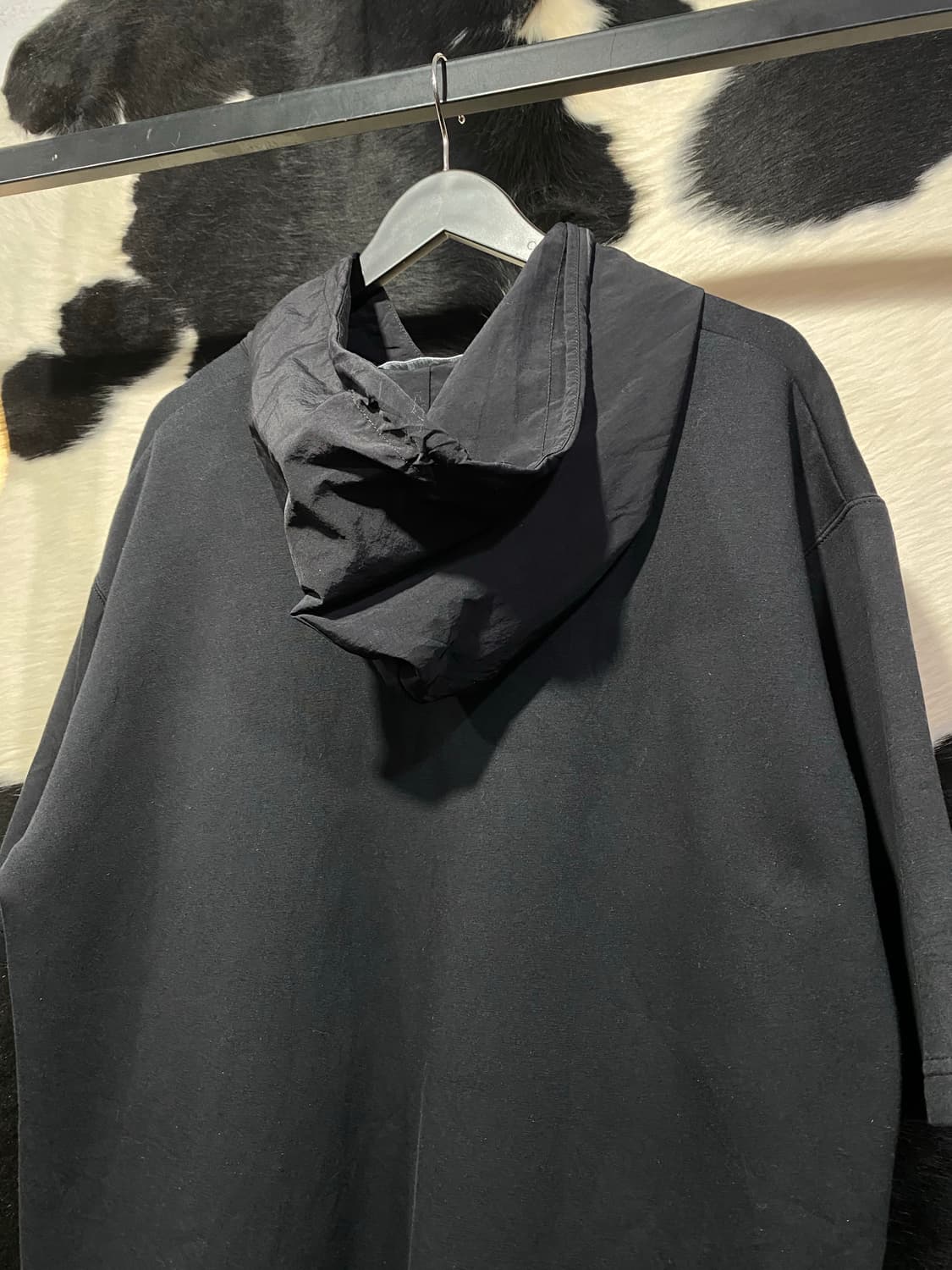 Gu x undercover 나일론 배색 반팔후드티 상품이미지7