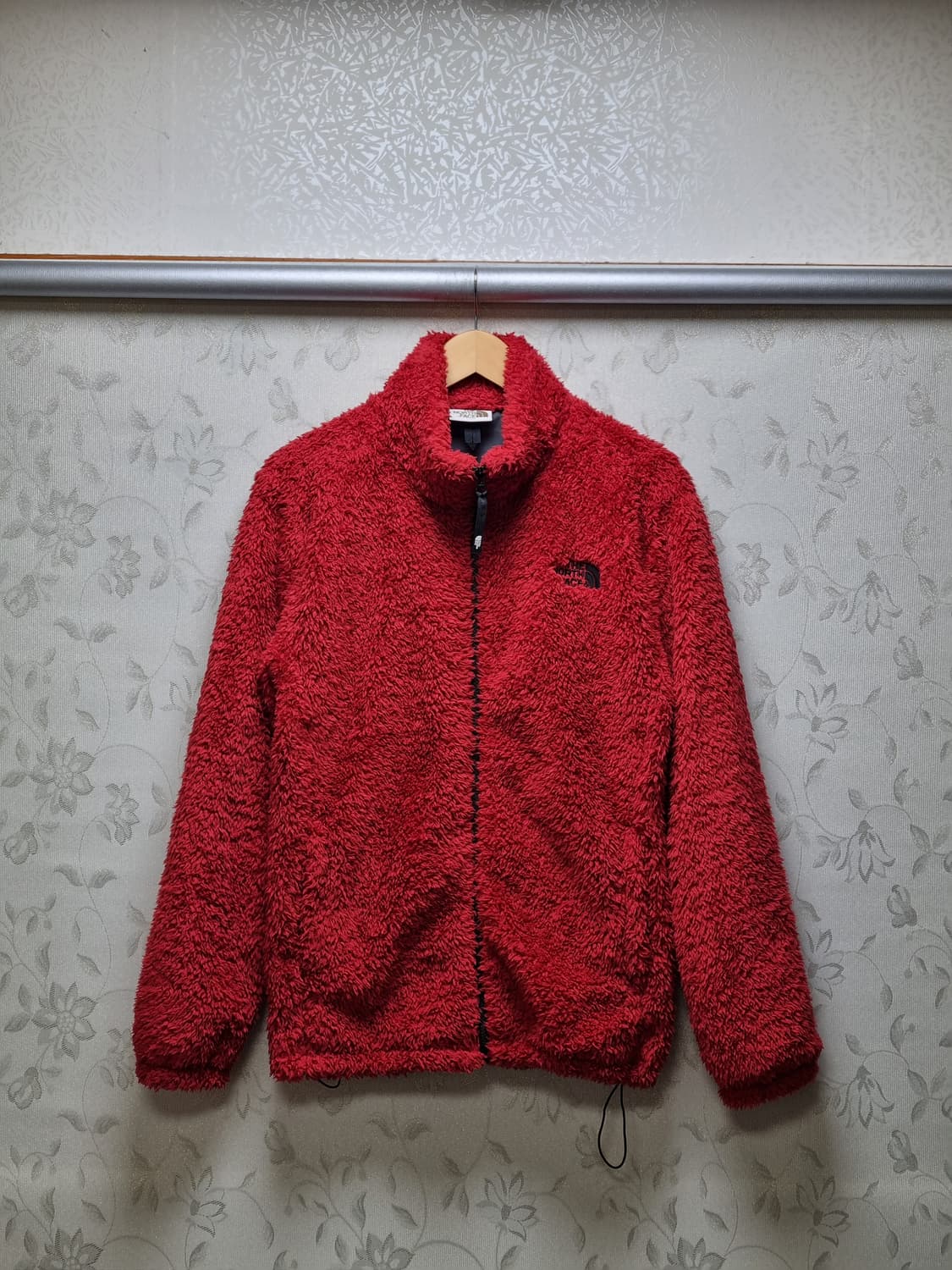 [L/100] 노스페이스 방풍 플리스 레드 상품이미지1