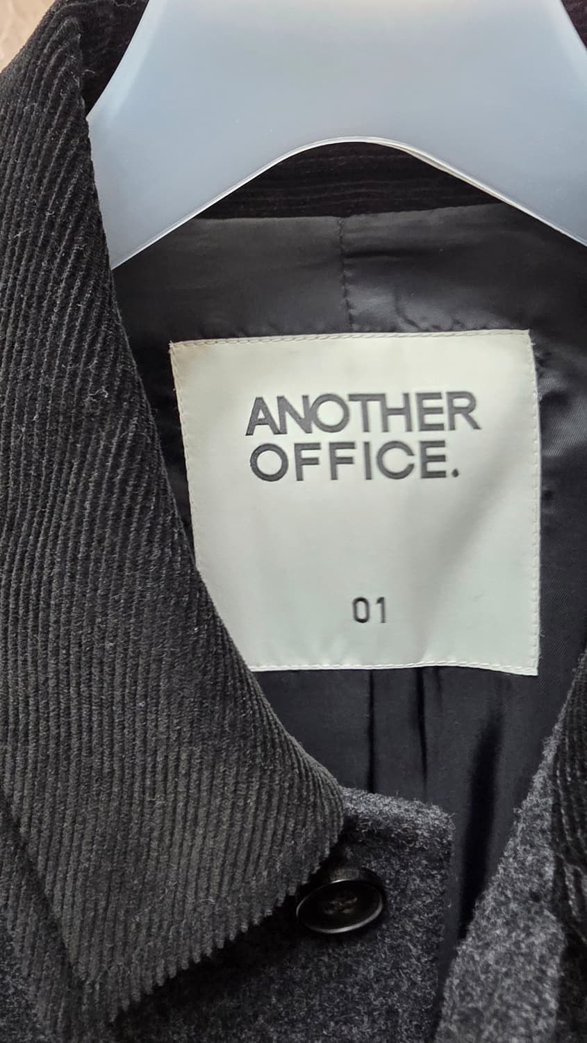 어나더오피스 산티아고 캐시미어 워크자켓 차콜 상품이미지4