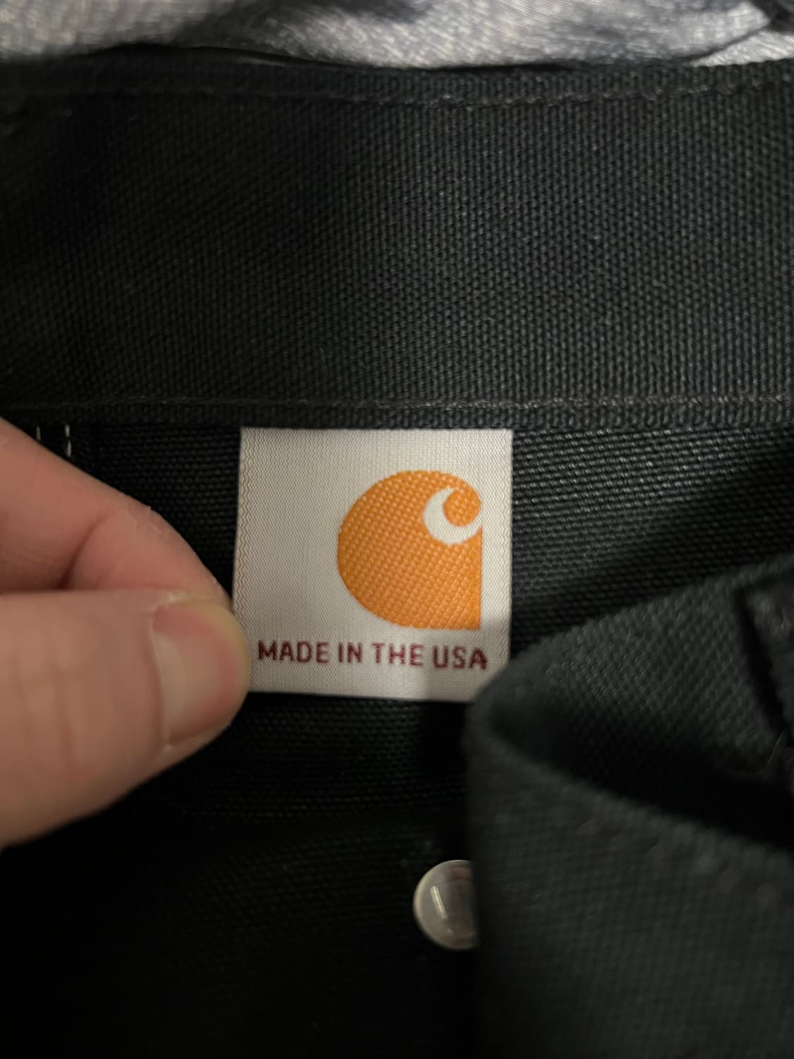 칼하트 더블니 블랙 34x30 usa 상품이미지5