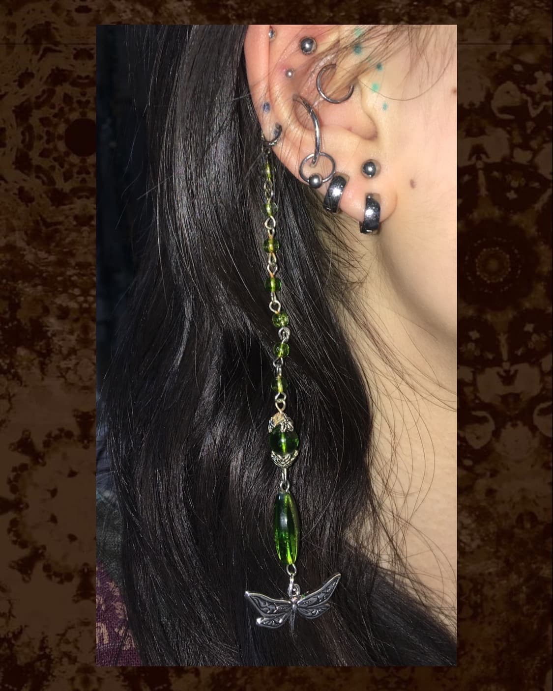 핸드메이드 잠자리 헤어피스 상품이미지2