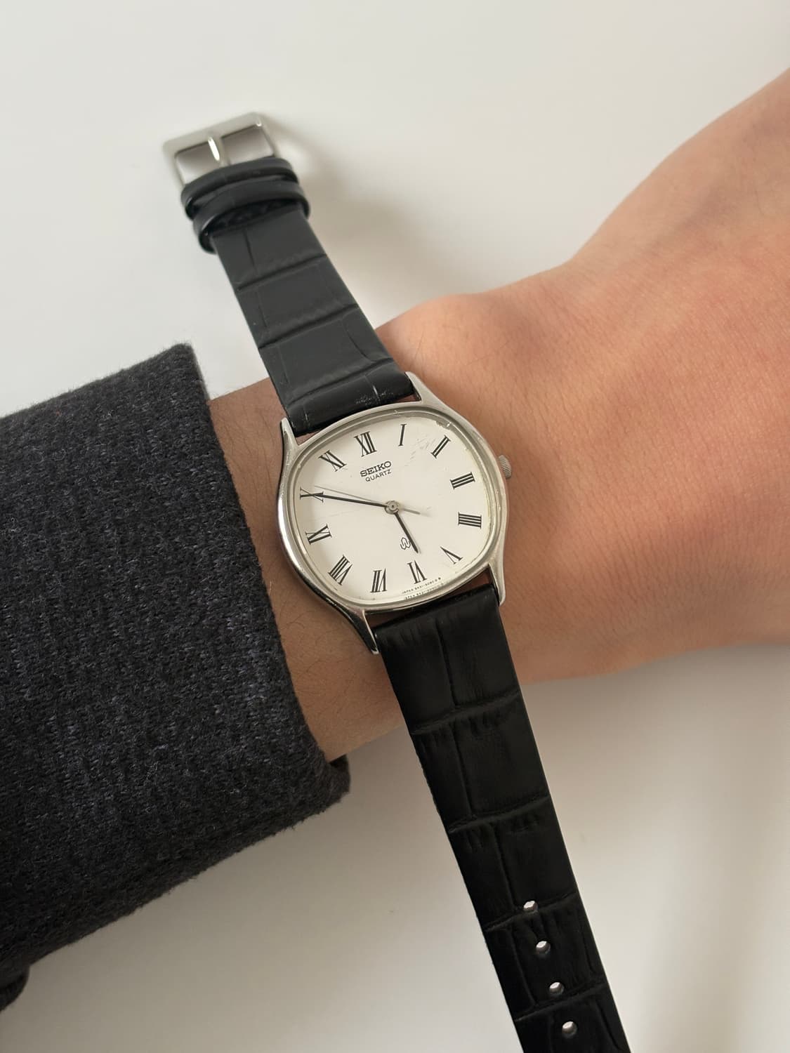 1980s Chariot Cushion Case Silver Quartz 상품이미지8