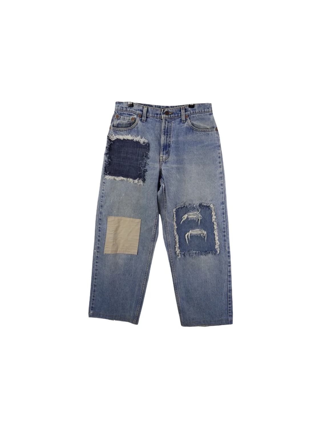 Levi’s 567 커스텀 패치워크 데님팬츠 상품이미지4