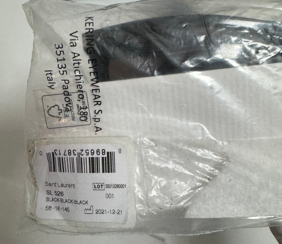 Saint Laurent SL 526 001 black sunglasse 상품이미지7