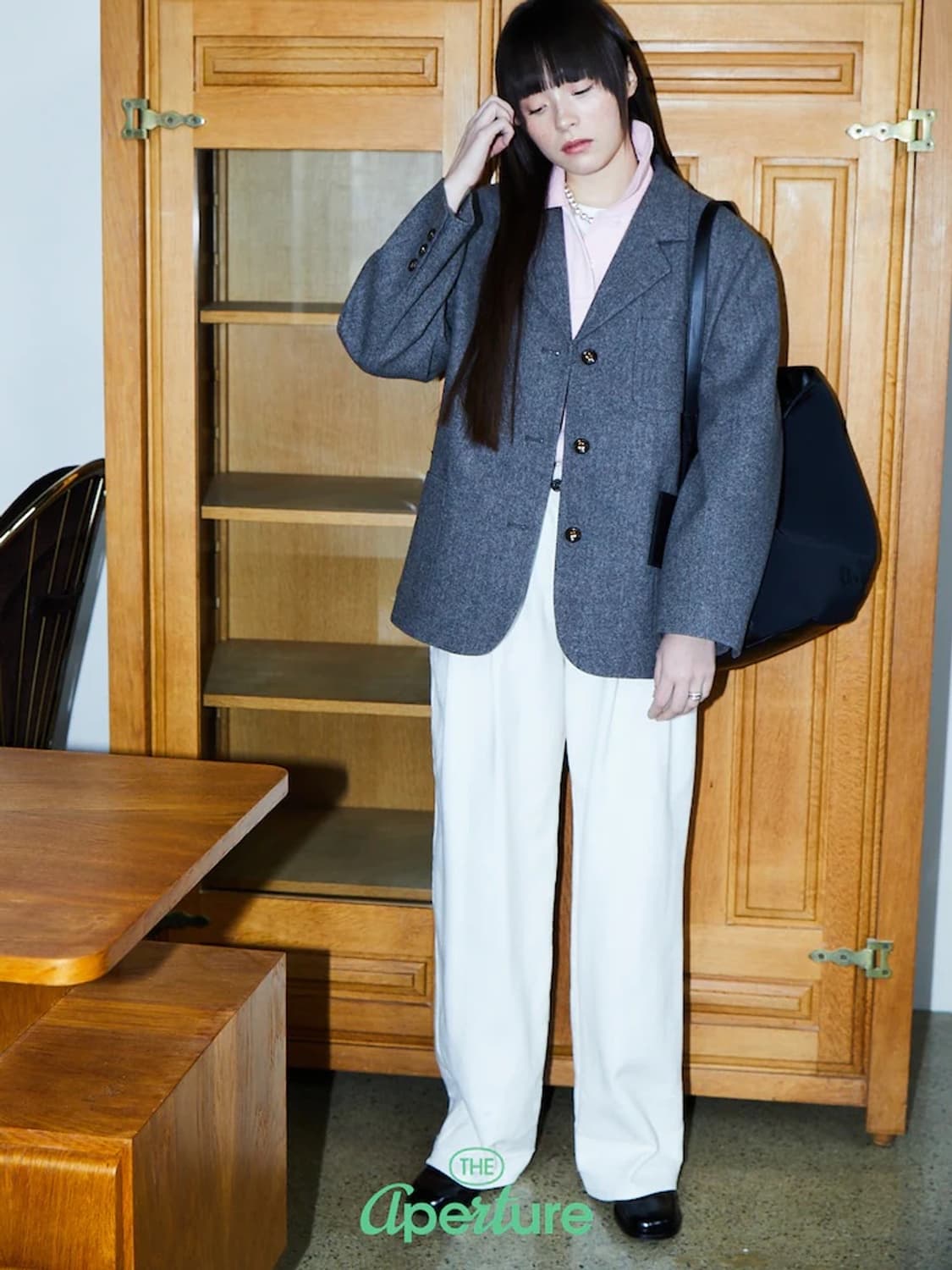 디애퍼처 Bayer Pants 아이보리 상품이미지1