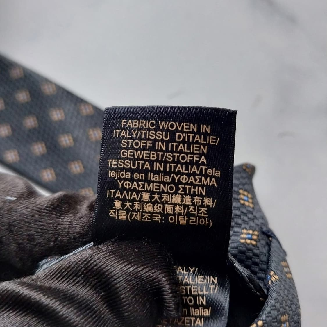 브룩스 브라더스 실크 그레이 자카드 넥타이 8.4cm A+등급 K1484 상품이미지9