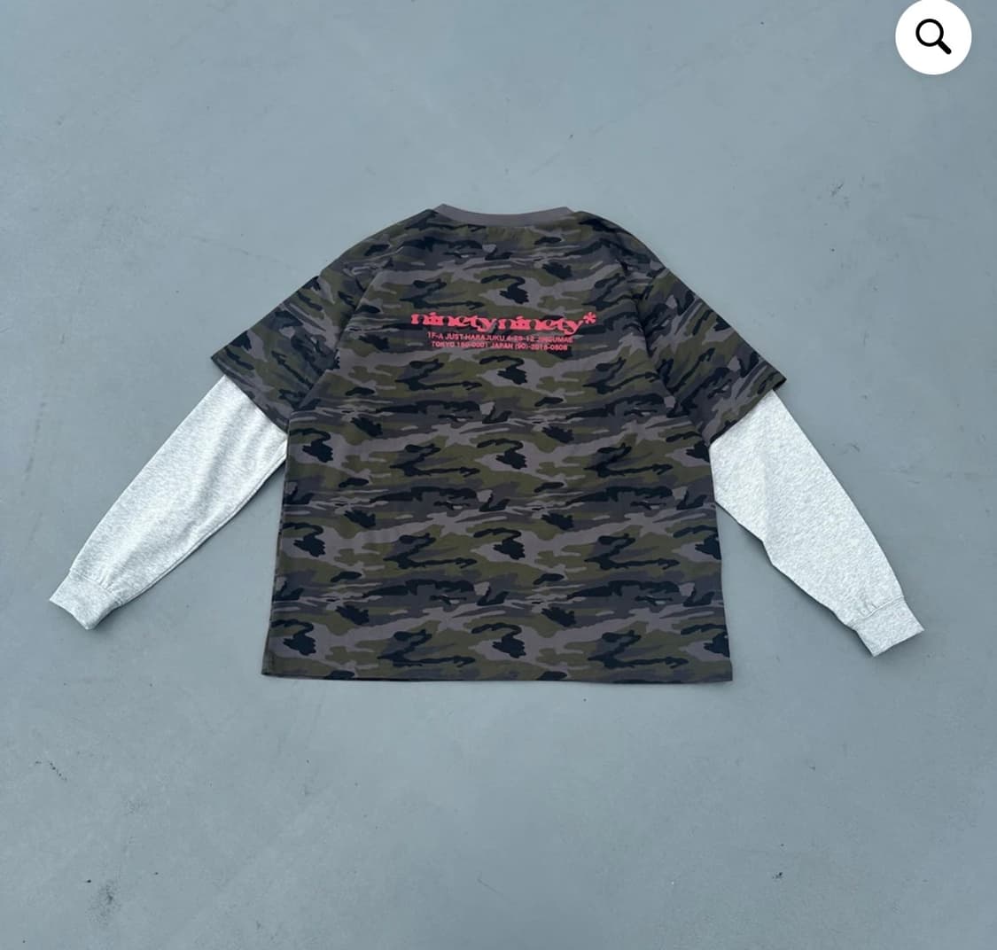 9090 ameba logo docking l/s tee 상품이미지2