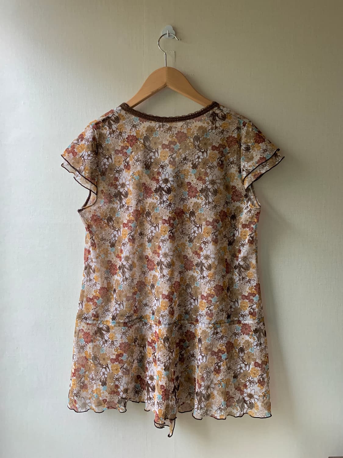 bohemian flower lace blouse dress 상품이미지6