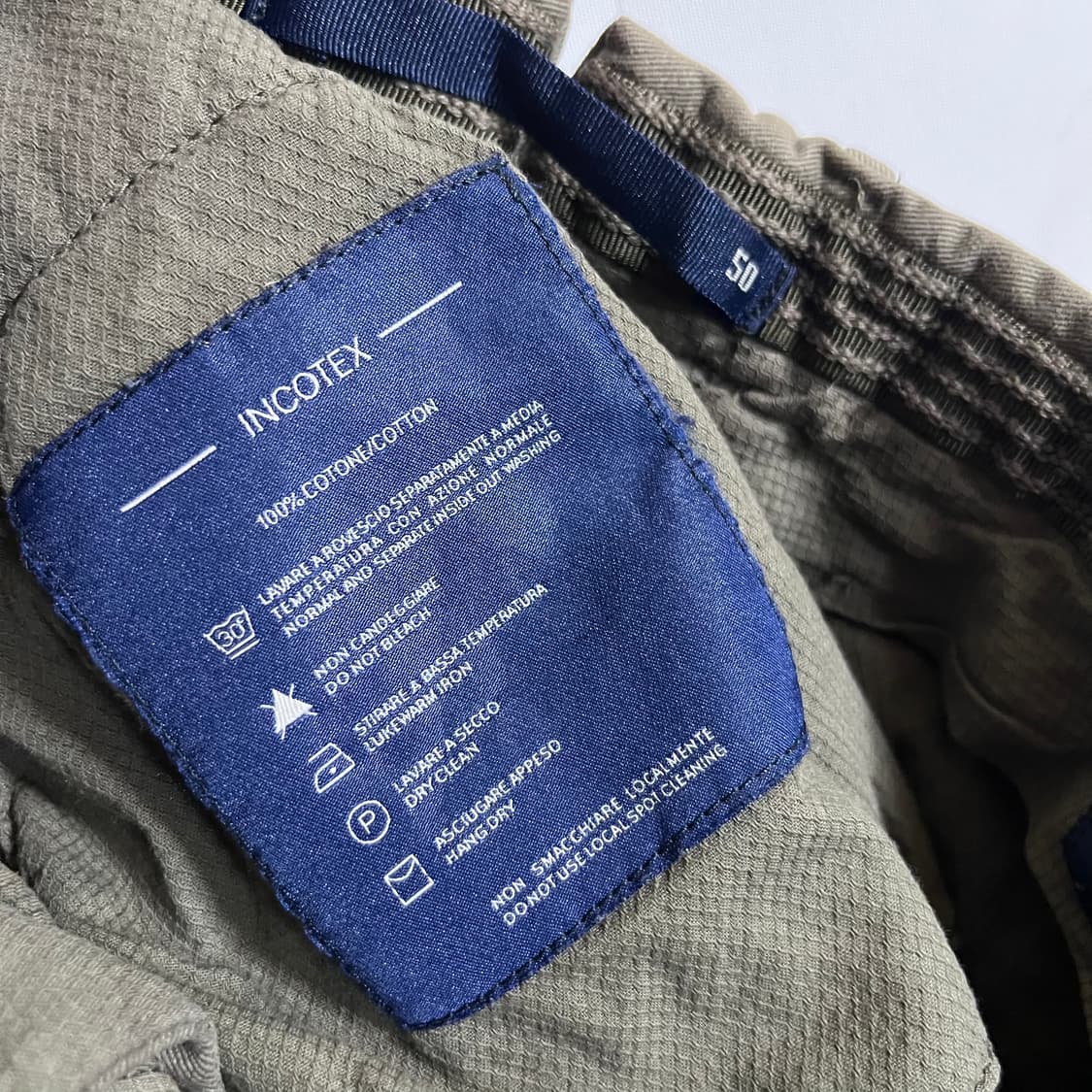  [INCOTEX] 인코텍스 슬로웨어 코튼 치노팬츠 상품이미지4