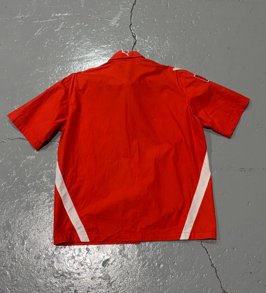 00s 퓨마(Puma) 페라리 보다폰 레이싱 셔츠  상품이미지6