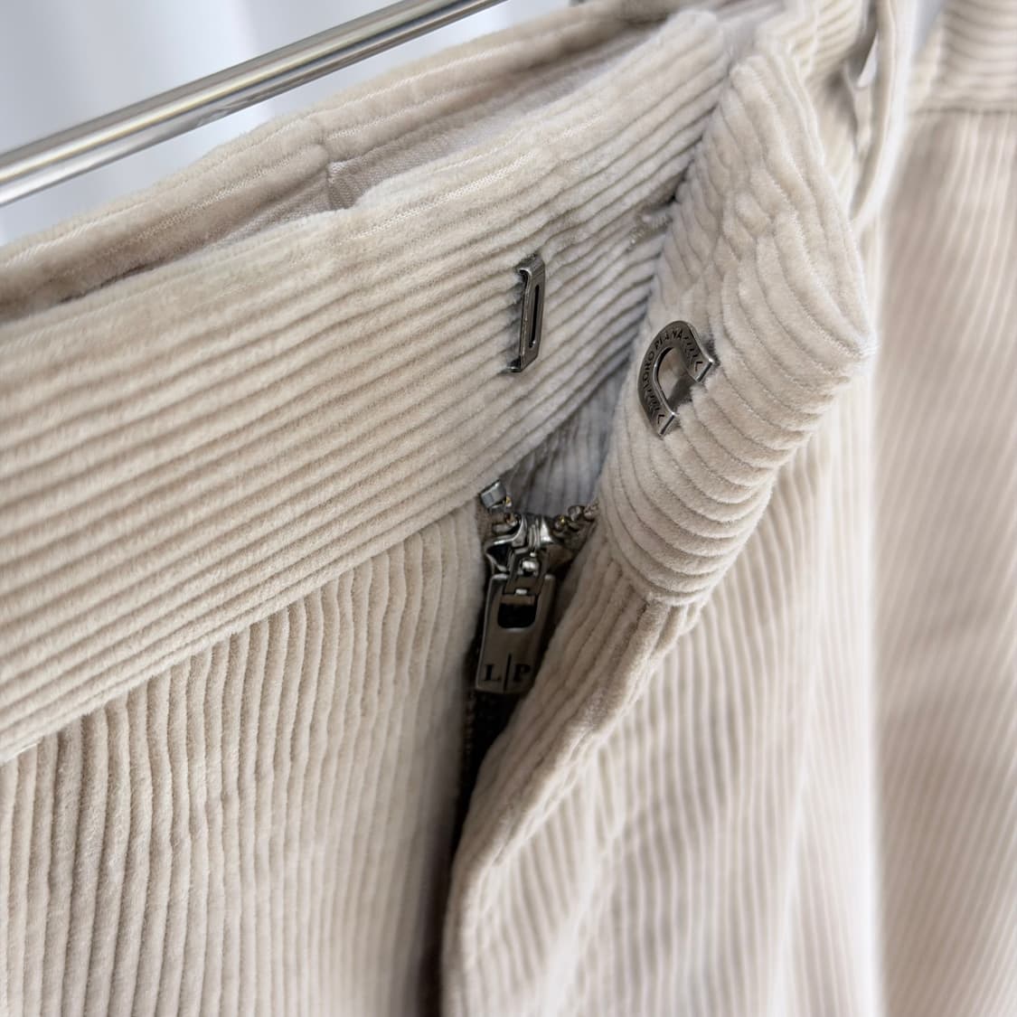 (A+/52) / 로로피아나 코듀로이 코튼 팬츠 아이보리 상품이미지4