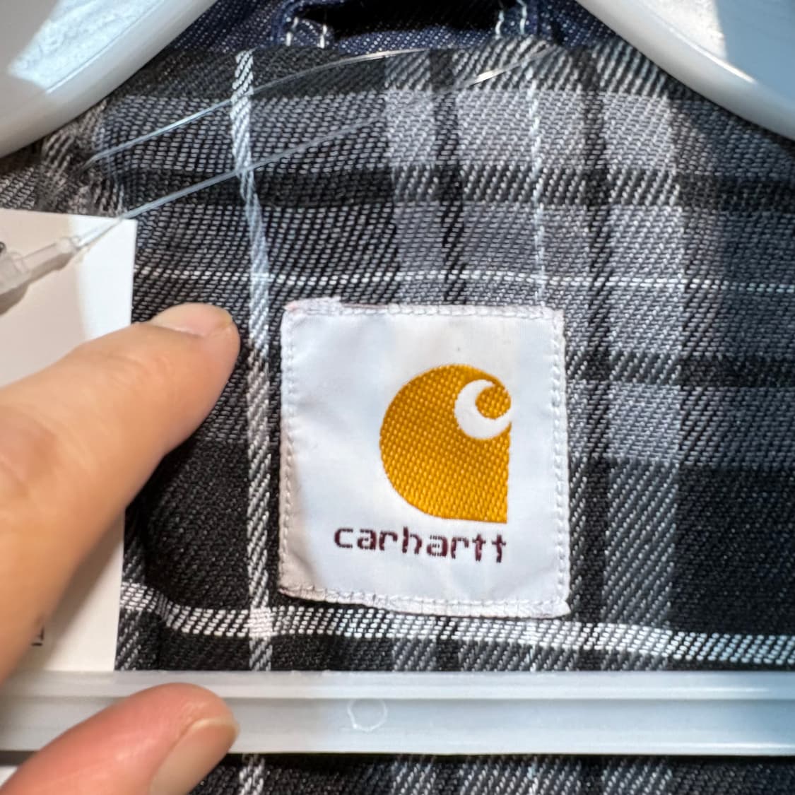[L] CARHARTT 칼하트 빈티지 데님 커버올 자켓 상품이미지5
