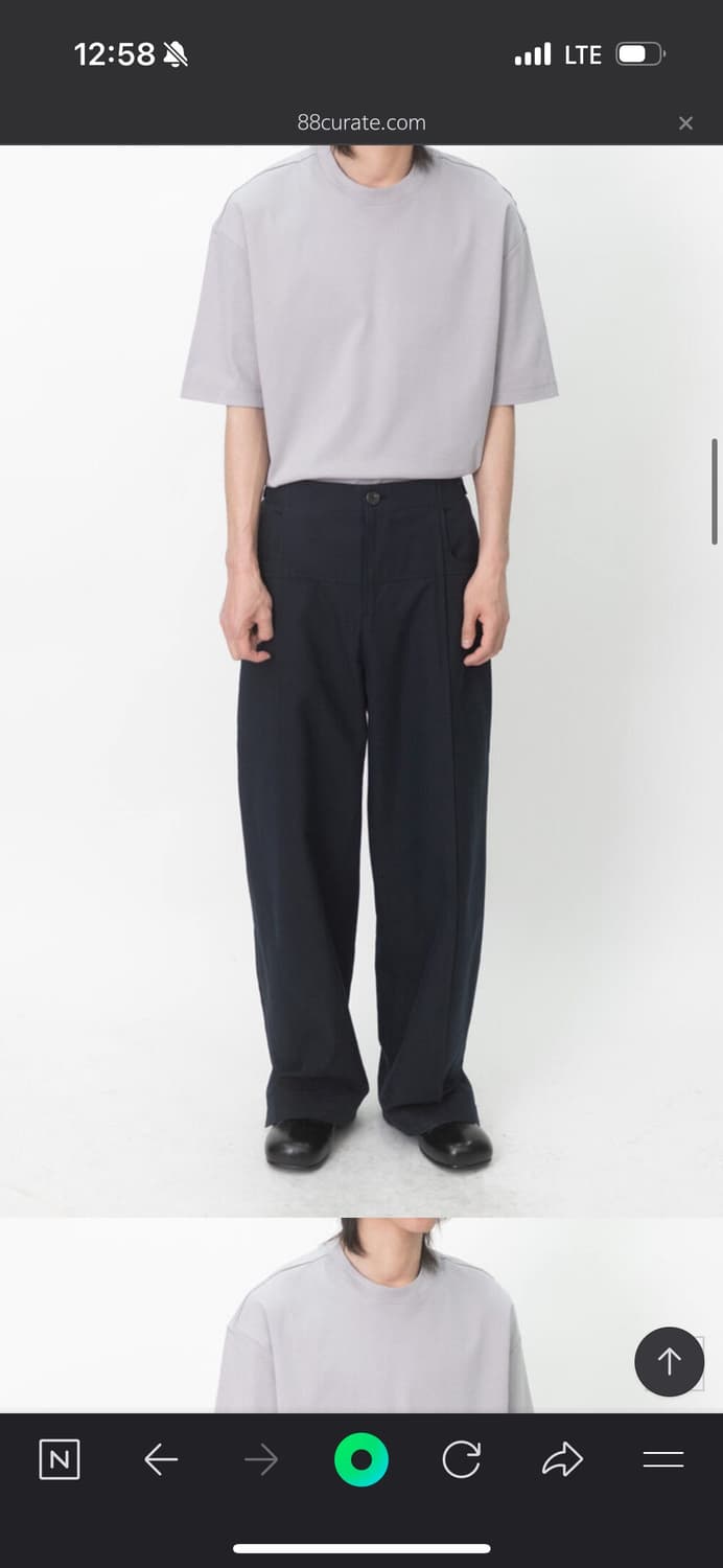 폴리테루 피셔맨 팬츠 다크네이비 3 상품이미지2