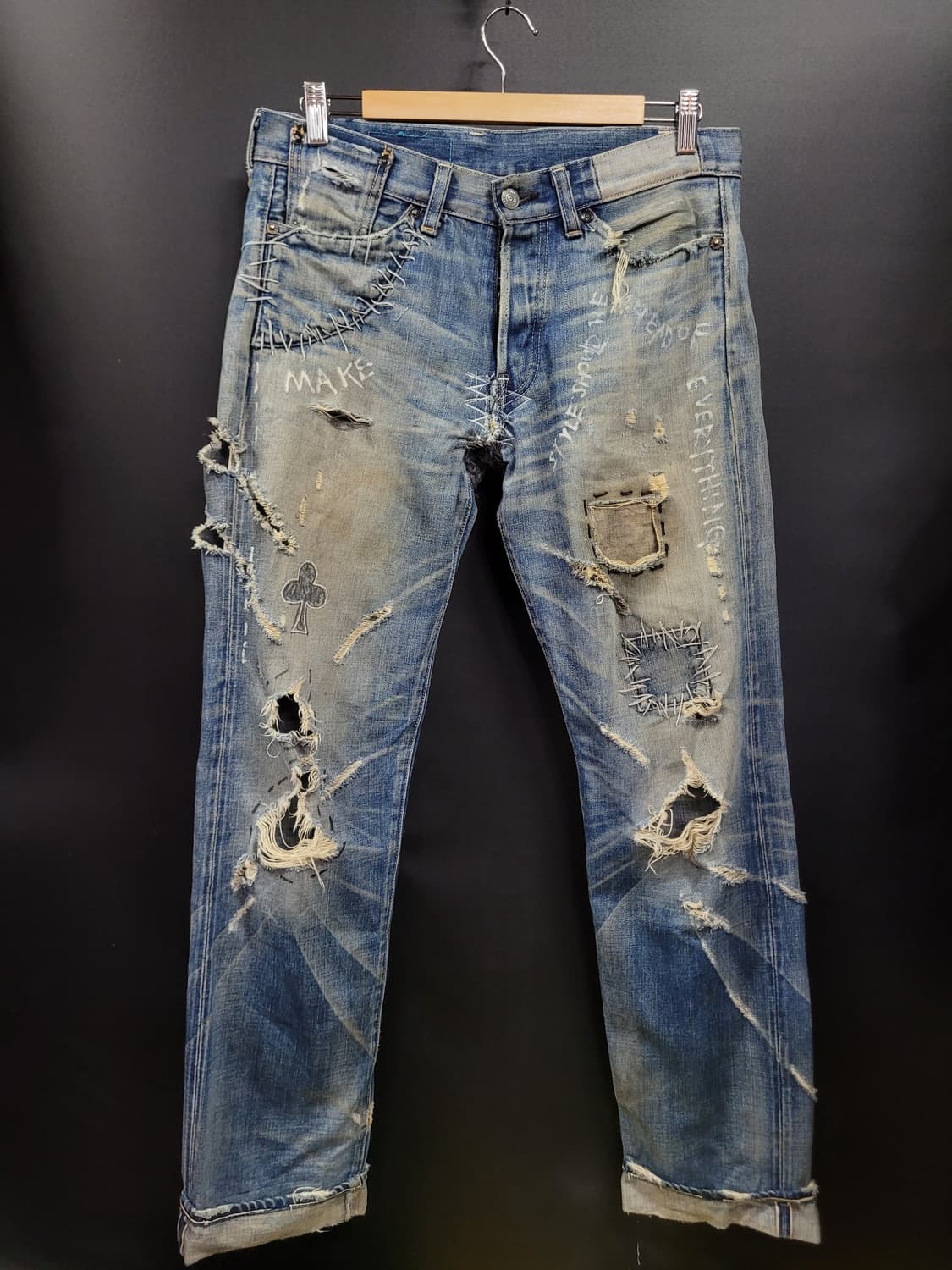 Levis 리바이스 LVC 일판 66501 빅E 아카이브 셀비지 리페어 상품이미지1