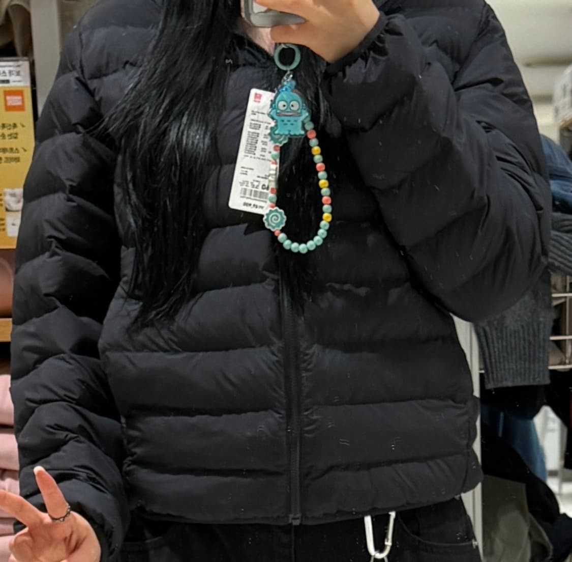 유니클로 키즈워셔블파카 경량패딩 상품이미지3