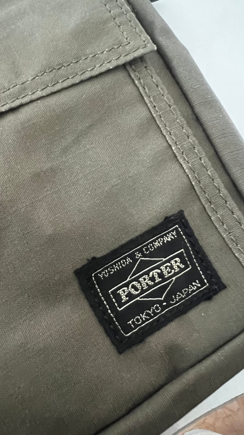 요시다 포터 미니 크로스백 카키 세이지그린 상품이미지3