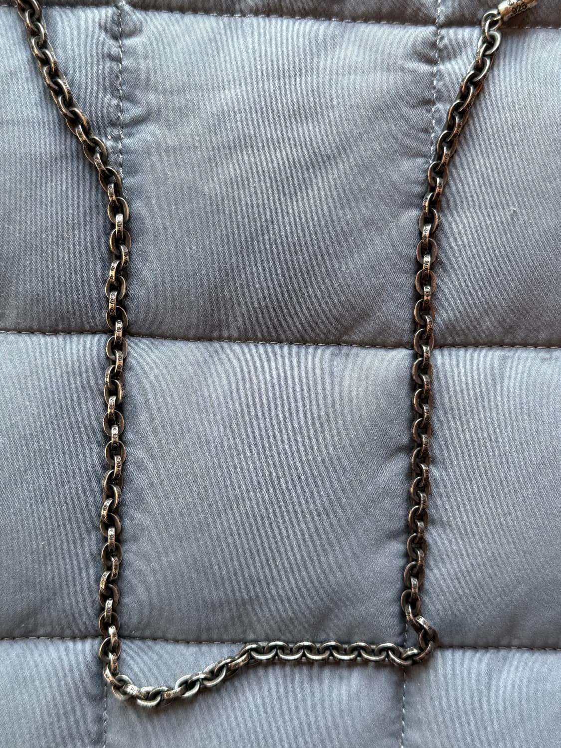 크롬하츠 ch 크로스+페이퍼체인 목걸이 상품이미지5