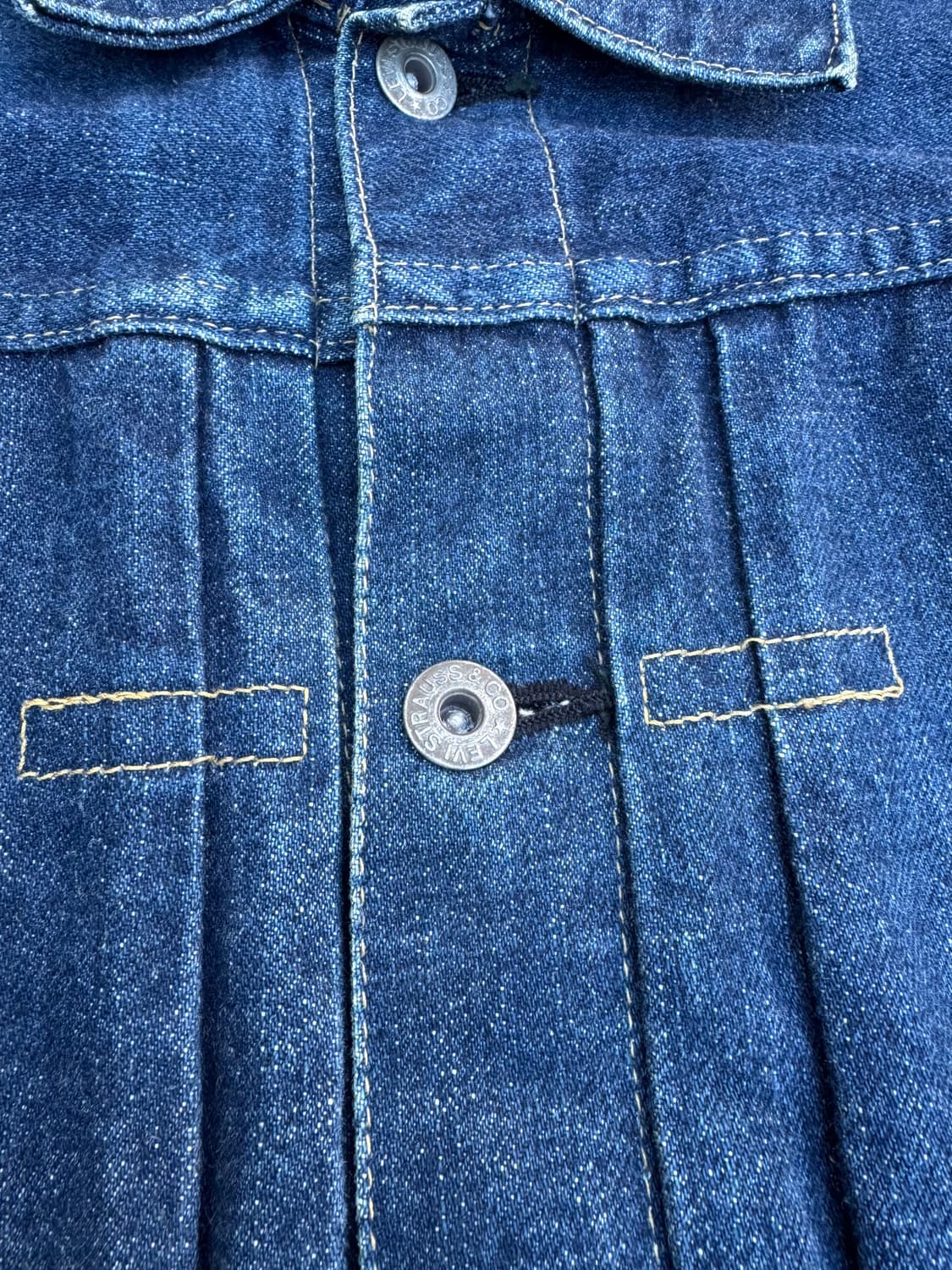 90s 리바이스 LVC 1세대 71506XX 빅E 데님자켓 상품이미지5