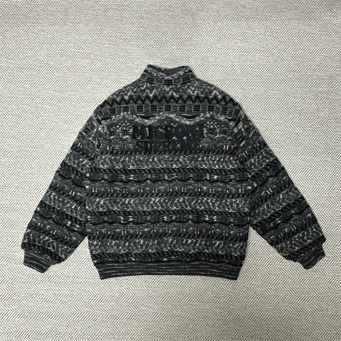 SUPREME X MISSONI reversible knit jacket 상품이미지2