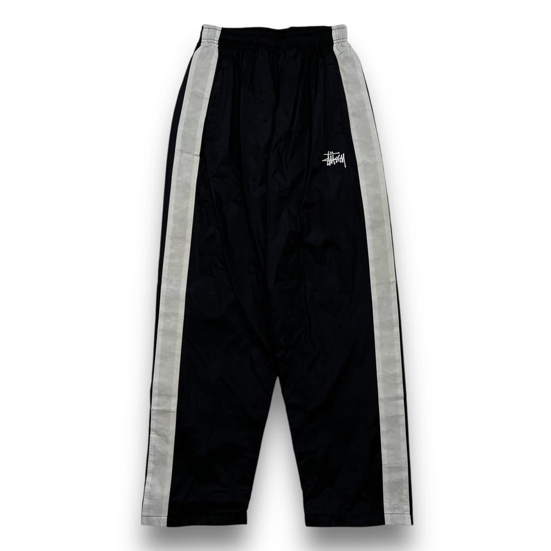 스투시 90s 아카이브 사이드 화이트 라인 나일론 팬츠 상품이미지2