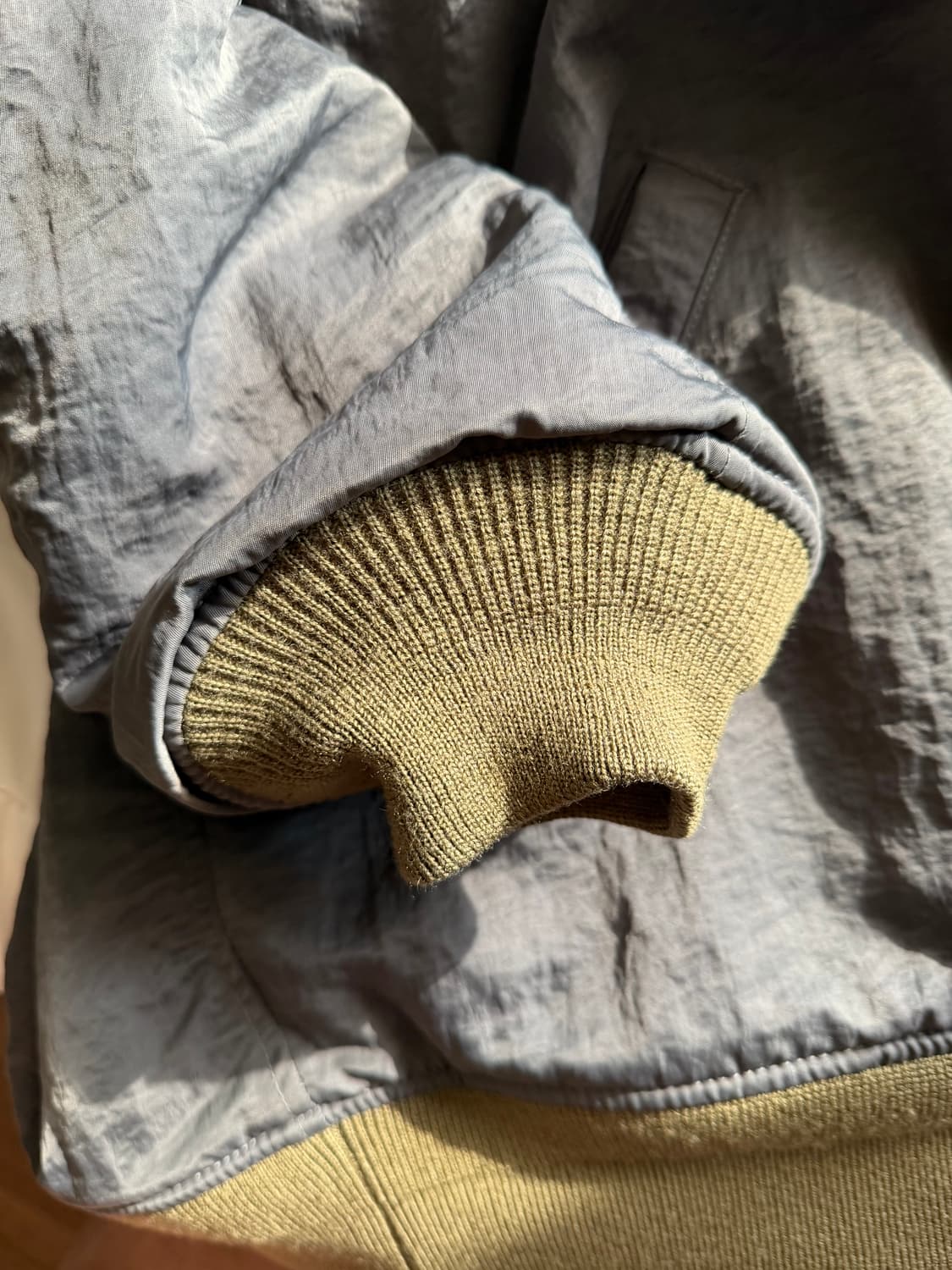 블랙아웃 ma-1 그레이 상품이미지4