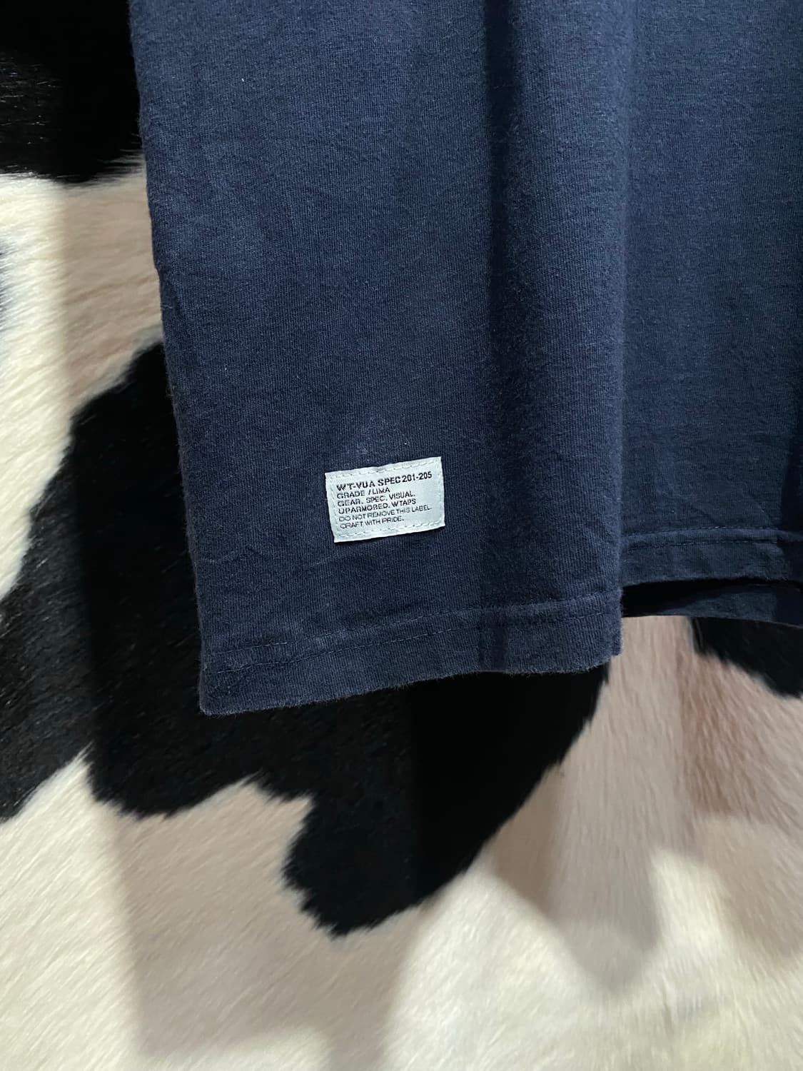 Wtaps 베이직 로고 프린팅 반팔 티셔츠 상품이미지4