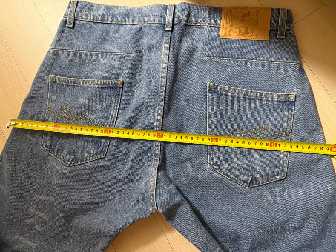 마틴로즈 프린트 데님 L 새상품 상품이미지9