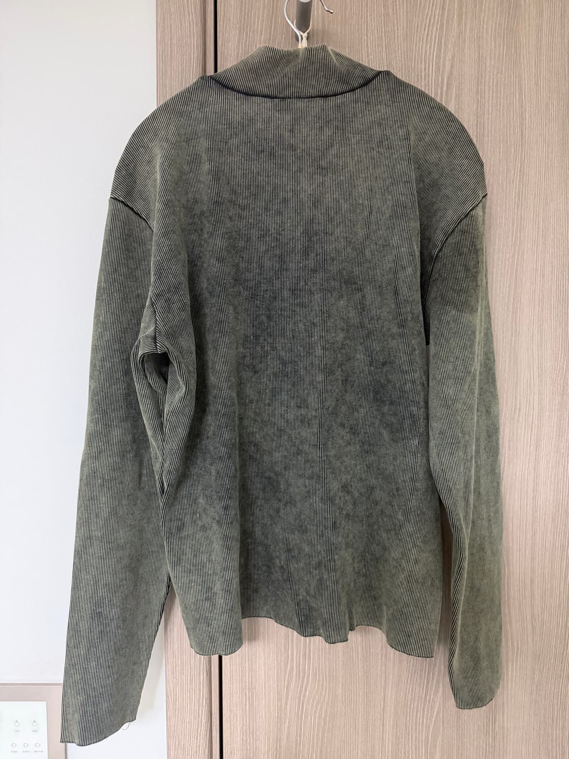 자라 빈티지 워싱 니트 집업 상품이미지4