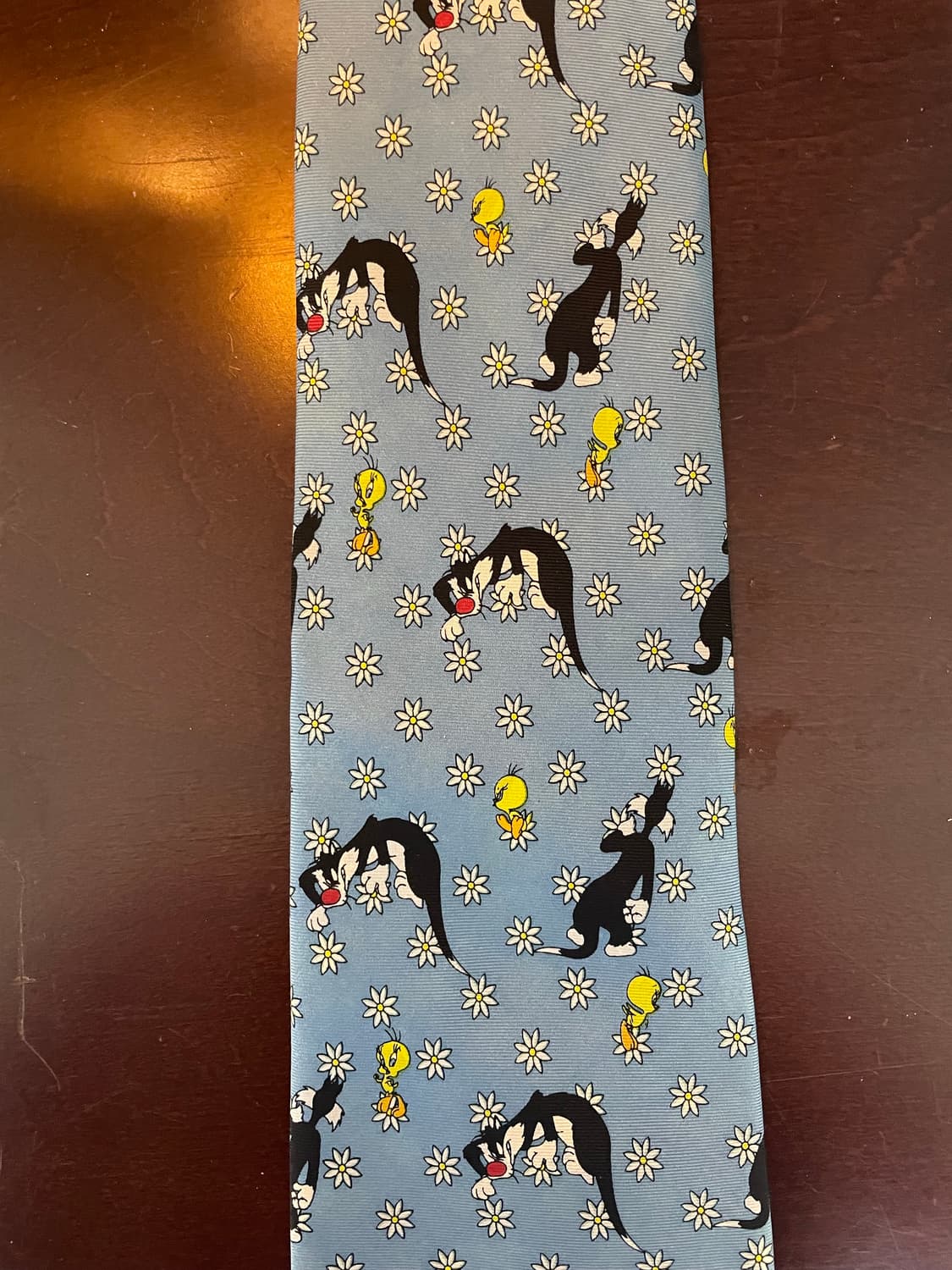 빈티지 루니툰즈 silk 넥타이 made in Italy 상품이미지3