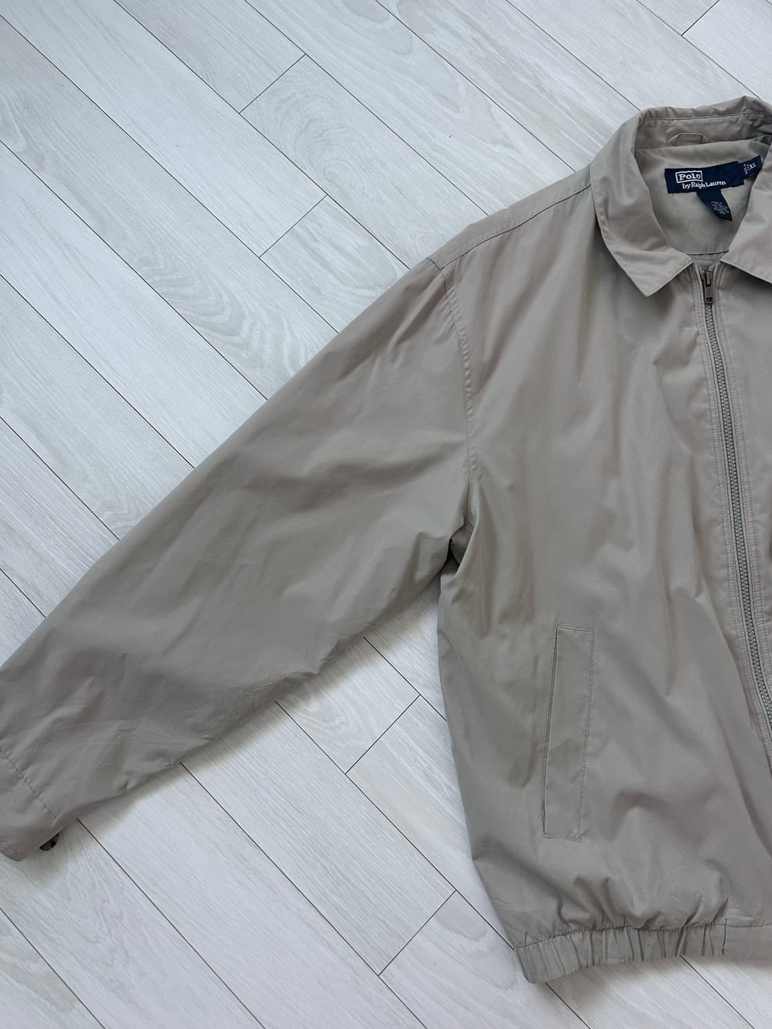 폴로 베이지 코튼자켓 XL 상품이미지4