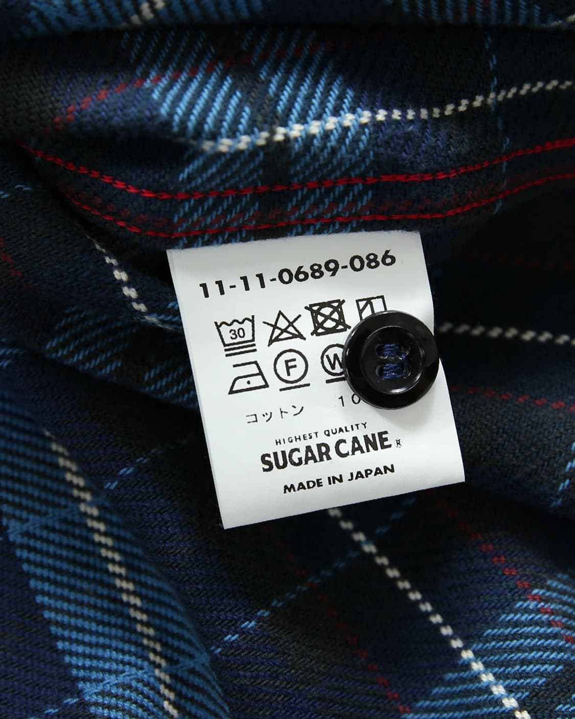 BEAMS × Sugar Cane Check Flannel Shirt 상품이미지7