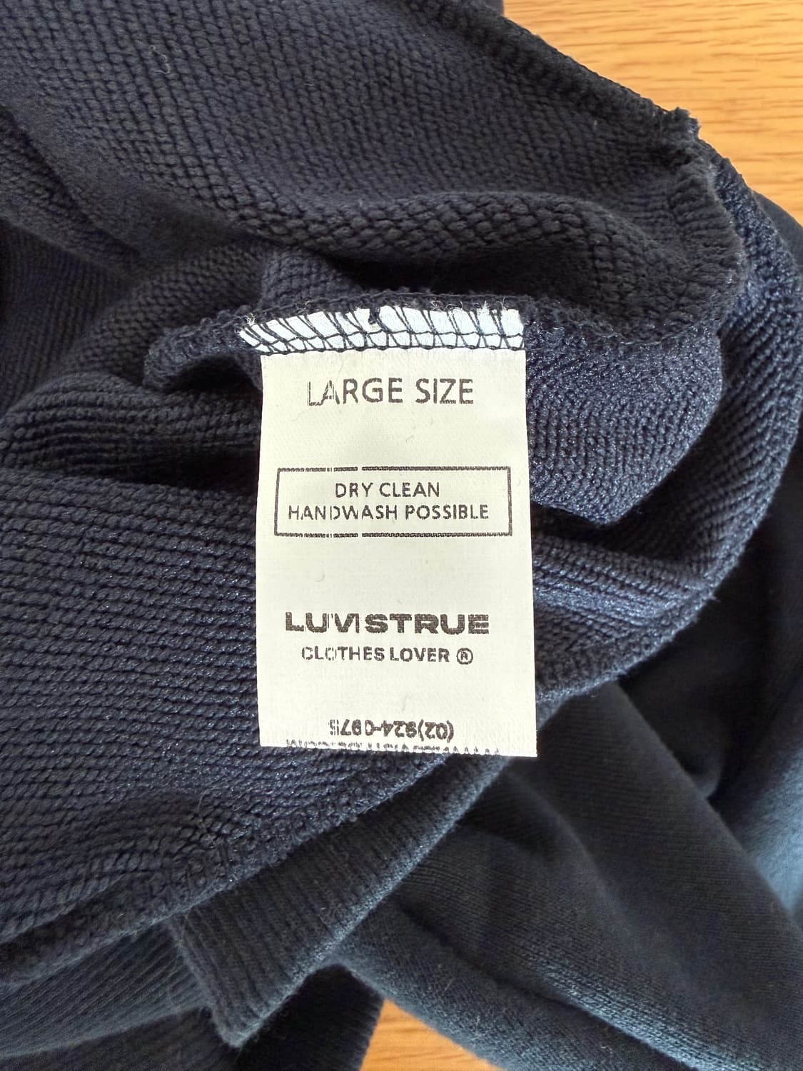 러브이즈트루(LUVISTRUE) 후드집업 상품이미지7