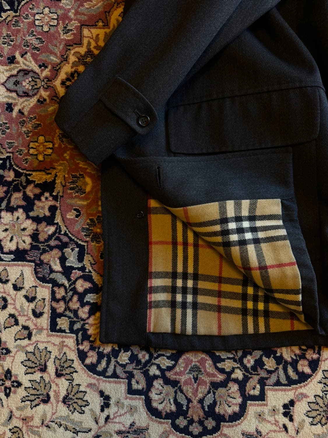 버버리 커버트울 클래식 카코트 105 상품이미지7