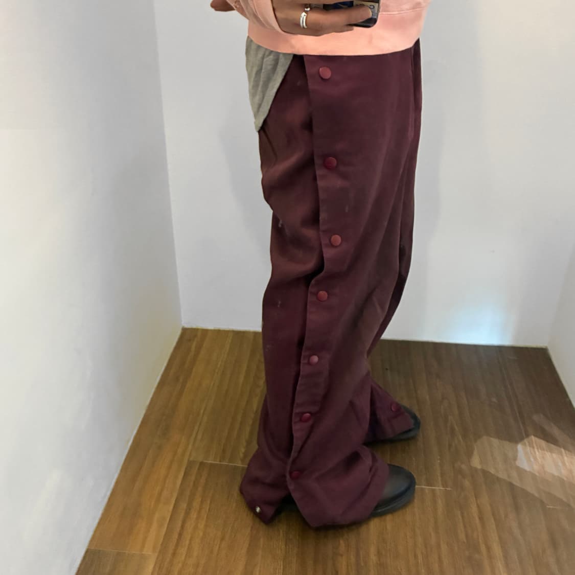 MYne x Dickies Side Snap Wide Pants 상품이미지3