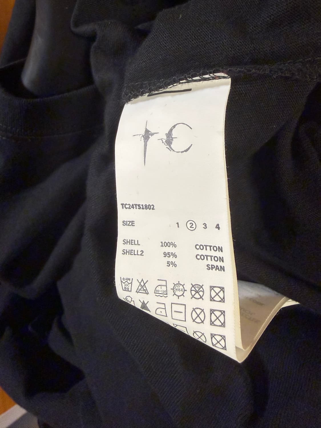 떠그클럽 소드슬리브 블랙 M(2사이즈) 상품이미지3