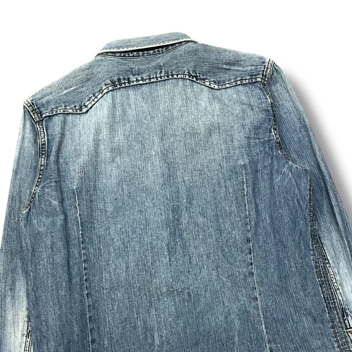  디젤 웨스턴 데님셔츠 y14135 상품이미지5