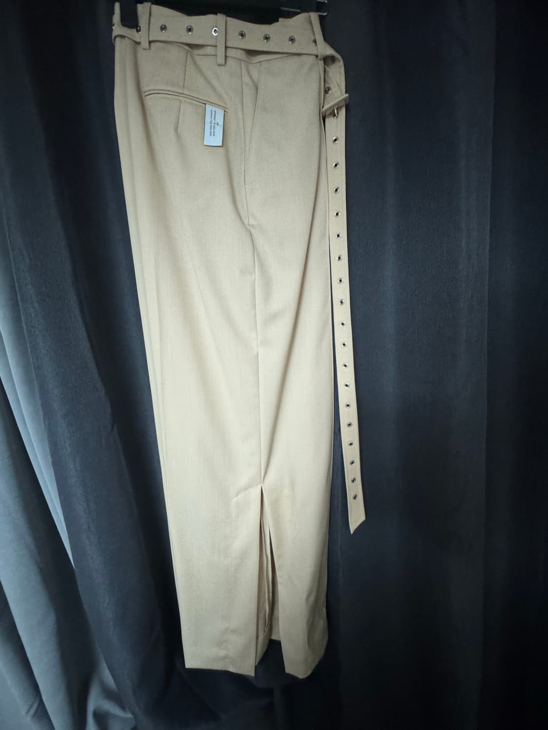 Rokh H&M 울 블렌드 벨티드 팬츠 슬랙스 상품이미지4